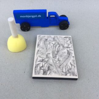 Blade gummistempel 14x10 cm